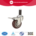 Medium duty PVC Threaded Stem Caster